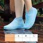 Reusable Waterproof Rain Shoes Covers Silicone Outdoor Rain Boot Overshoes Walking Shoes Accessories Reusable Shoe Cover 1Pair