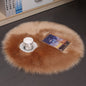 Hair Plush Carpet Floor Mats Household Floor Mats  Wool Round Bedroom Carpets