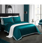 Four-piece Cotton Bedding Hotel Style Simple Solid Color Quilt Cover