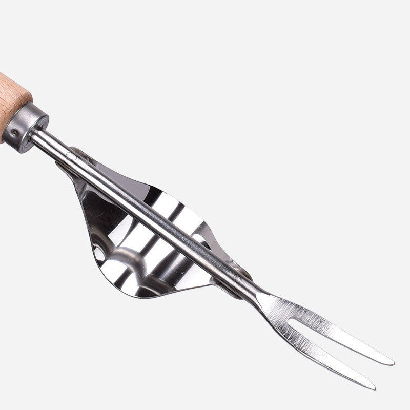 Stainless Steel Root Tool Gardening Puller Weeding Tool Fork