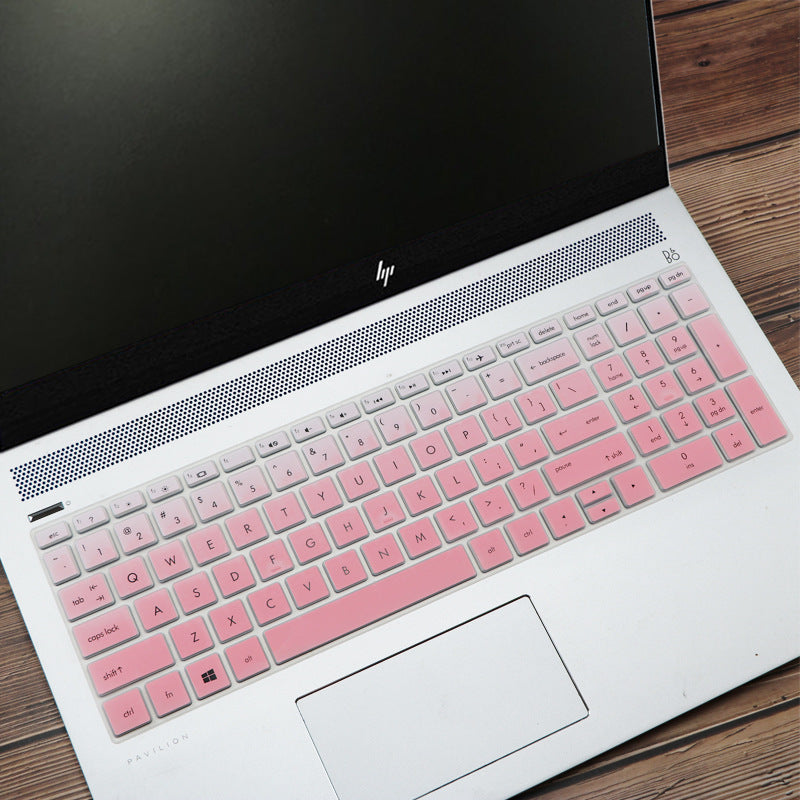 laptop keyboard cover peach