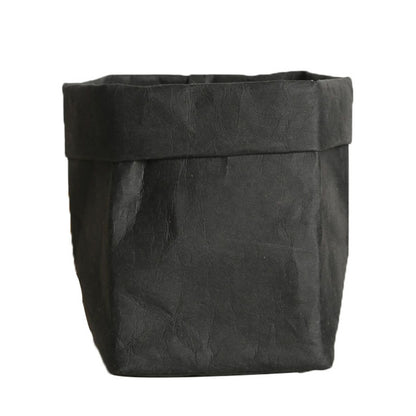 Flower pot supplies washed kraft paper storage bag