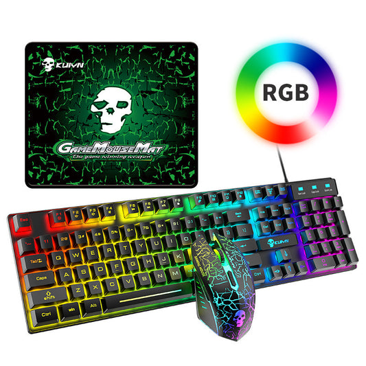 Kuiying T6RGB Luminous Keyboard And Mouse Set