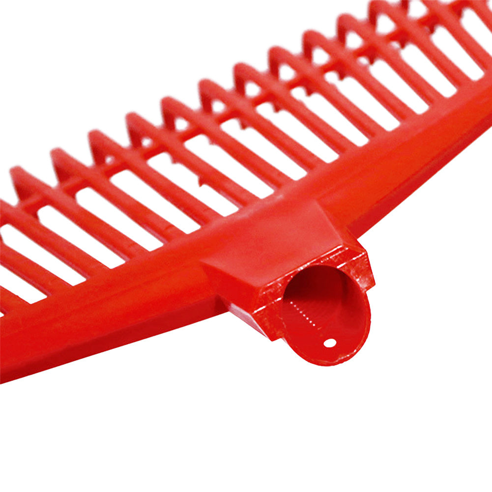 Gardening agricultural plastic rake