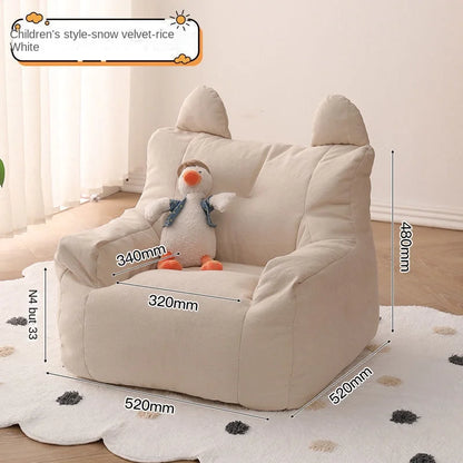 K-STAR Cute and Lazy Sofa Mini Casual Seat Cartoon Children'S Sofa Reading Men and Women Simple Sofa Baby Sofa 2023 Dropshopping