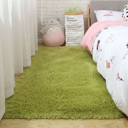 Silk Wool Carpet Bedroom Cute Room Bedside