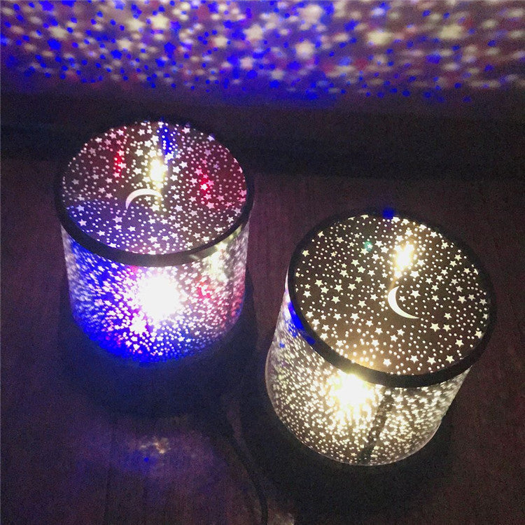 LED Night Light Projector Lamp Colorful Star Light (Random Color)