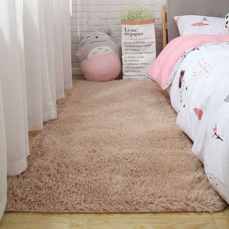 Silk Wool Carpet Bedroom Cute Room Bedside