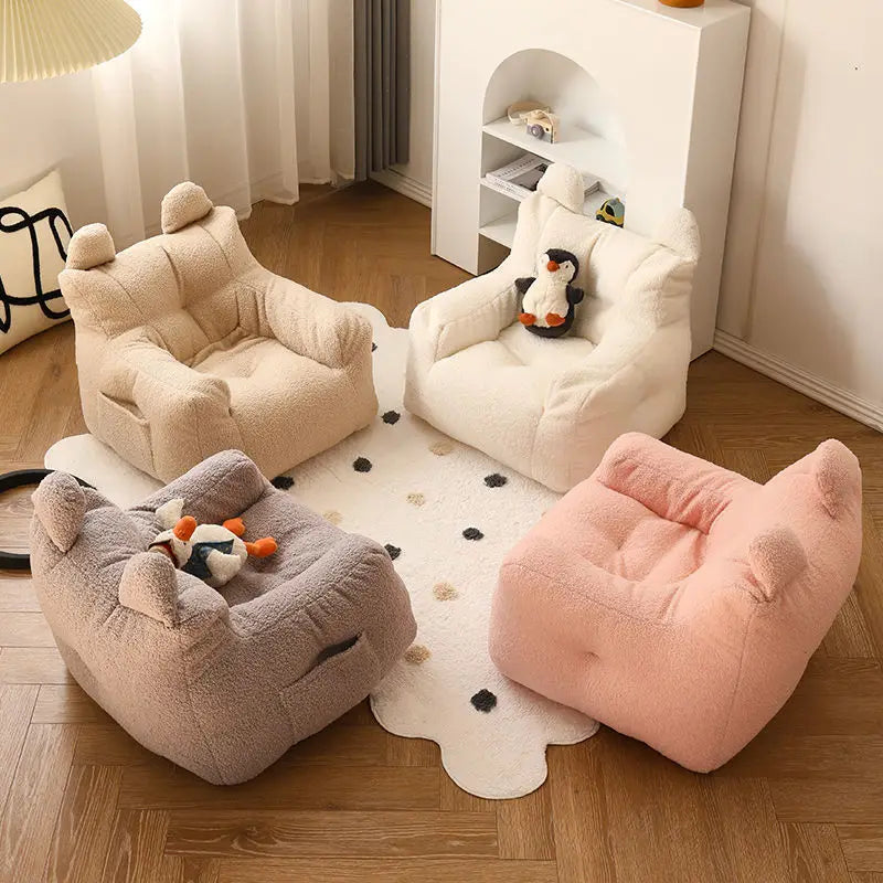 K-STAR Cute and Lazy Sofa Mini Casual Seat Cartoon Children'S Sofa Reading Men and Women Simple Sofa Baby Sofa 2023 Dropshopping