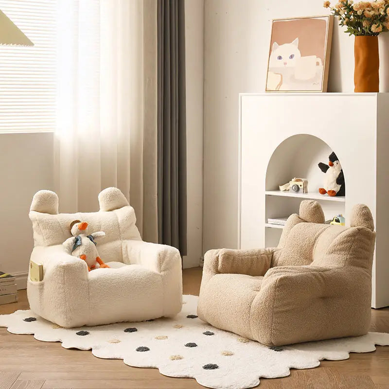 K-STAR Cute and Lazy Sofa Mini Casual Seat Cartoon Children'S Sofa Reading Men and Women Simple Sofa Baby Sofa 2023 Dropshopping