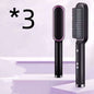 New 2 In 1 Hair Straightener Hot Comb Negative Ion Curling Tong Dual-purpose Electric Hair Brush