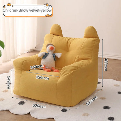 K-STAR Cute and Lazy Sofa Mini Casual Seat Cartoon Children'S Sofa Reading Men and Women Simple Sofa Baby Sofa 2023 Dropshopping